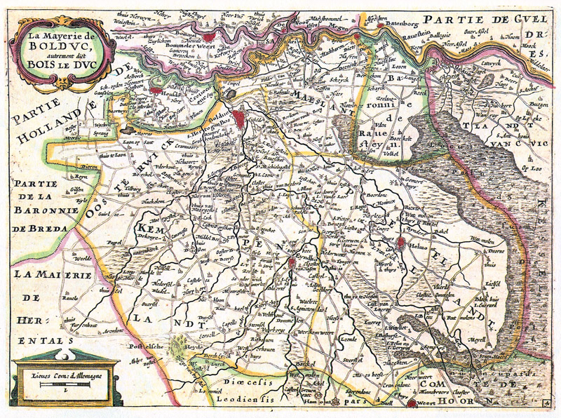 Brabant Bois le Duc 1660 Vijerighe Colom